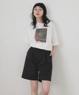 フラワーフォトロゴTシャツ