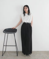 【新色追加 UVカット＆接触冷感】ショルダータックトップス