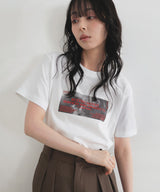 ニュアンスフォトプリントTシャツ