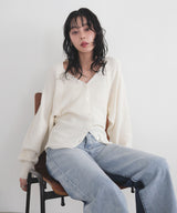 アンサンブル風ニットカーディガン