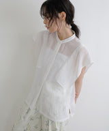 スクエアスリーブブラウス