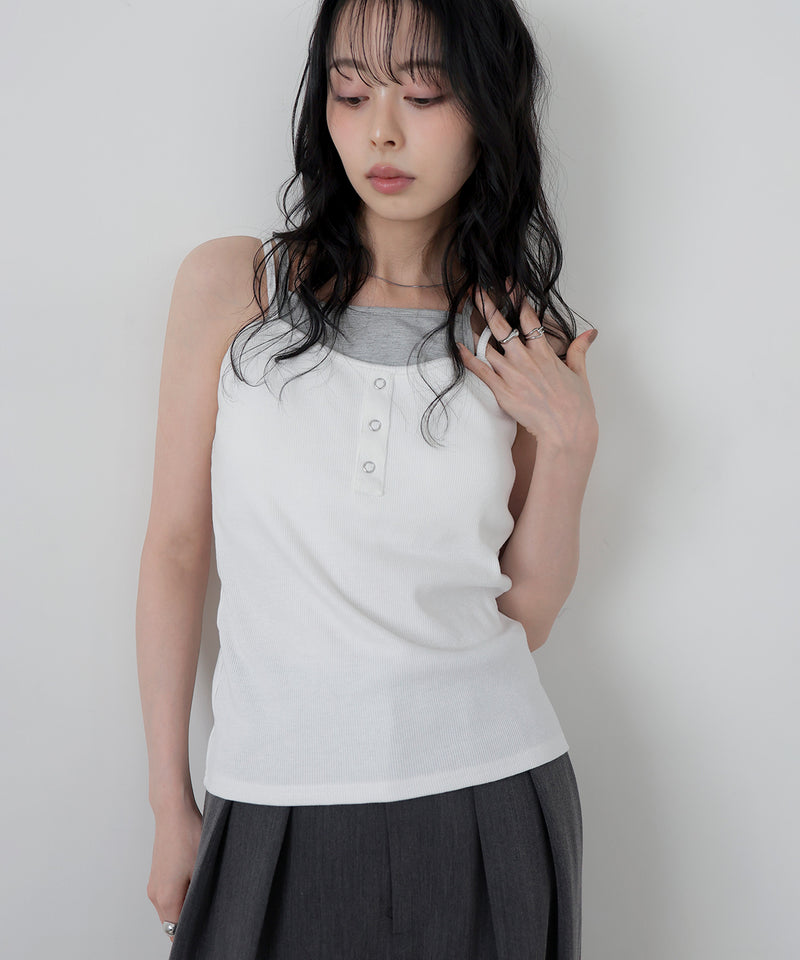 レイヤードヘンリーキャミソール – LIAN