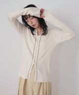 バイカラーラインポロニット