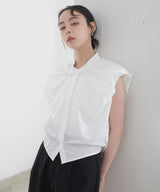 バルーンショルダーブラウス