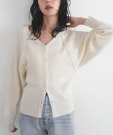 アンサンブル風ニットカーディガン