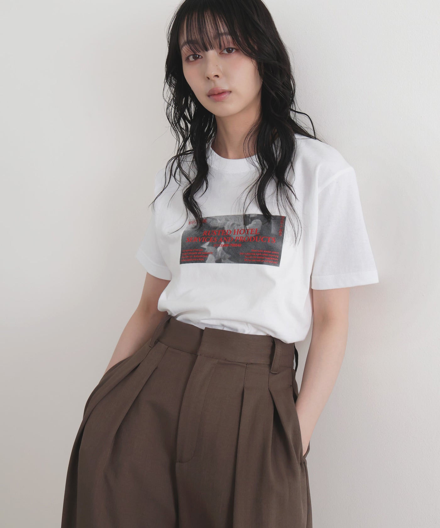 ニュアンスフォトプリントTシャツ – LIAN