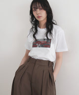 ニュアンスフォトプリントTシャツ