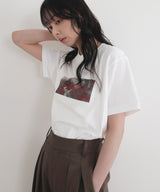 ニュアンスフォトプリントTシャツ