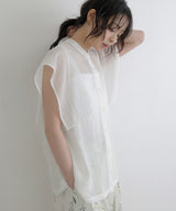 スクエアスリーブブラウス