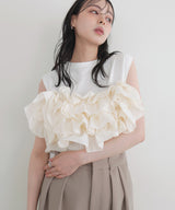 フリルビスチェドッキングT