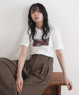 ニュアンスフォトプリントTシャツ