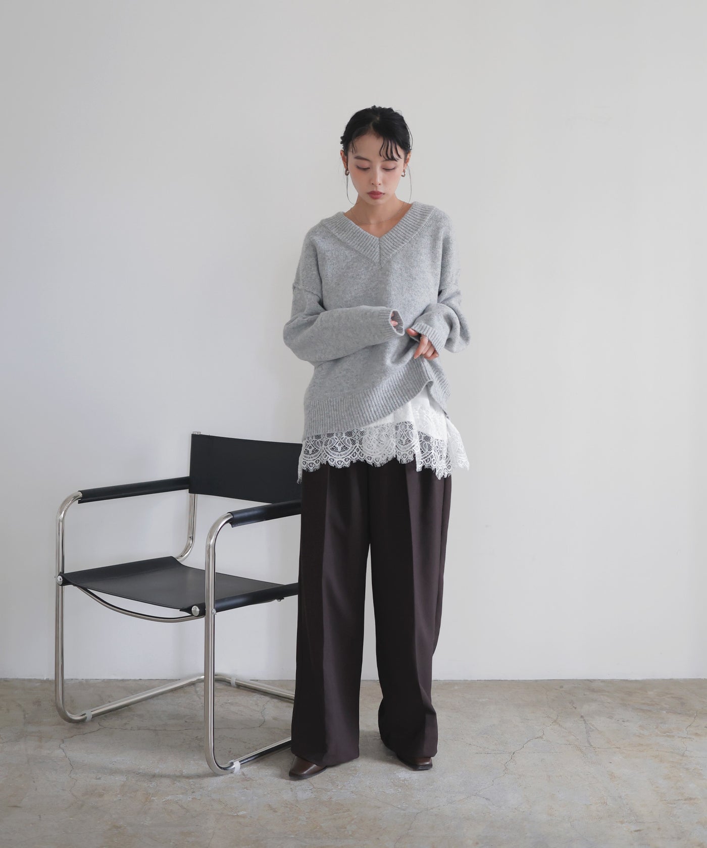 一部予約商品】レースサテンキャミ – LIAN