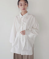 ウエストタックカラーシャツ