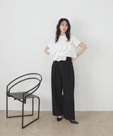 【一部予約商品】シャイニーフリルTシャツ