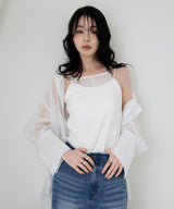 シアーレイヤードキャミ