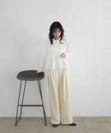 ティアードフリルシャツ