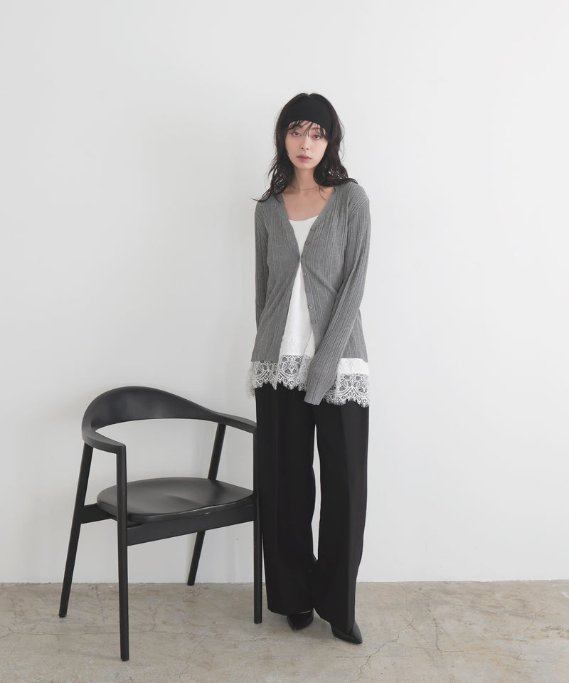 一部予約商品】レースサテンキャミ – LIAN