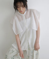 スクエアスリーブブラウス