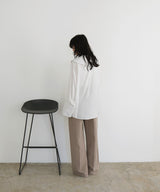 ビッグカラーシアースキッパーブラウス