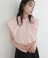 バルーンショルダーブラウス
