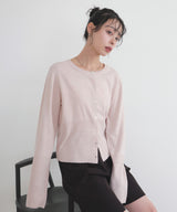 ストールセットクルーネックカーディガン