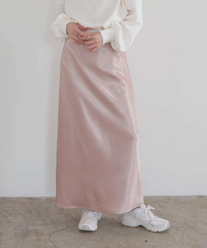 サテンナロースカート – LIAN