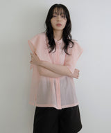 スクエアスリーブブラウス