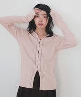 バイカラーラインポロニット