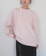 オーバーサイズスウェットプルオーバー