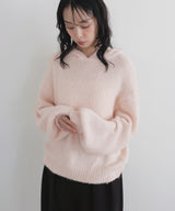 フーディーニットプルオーバー