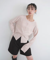 ストールセットクルーネックカーディガン