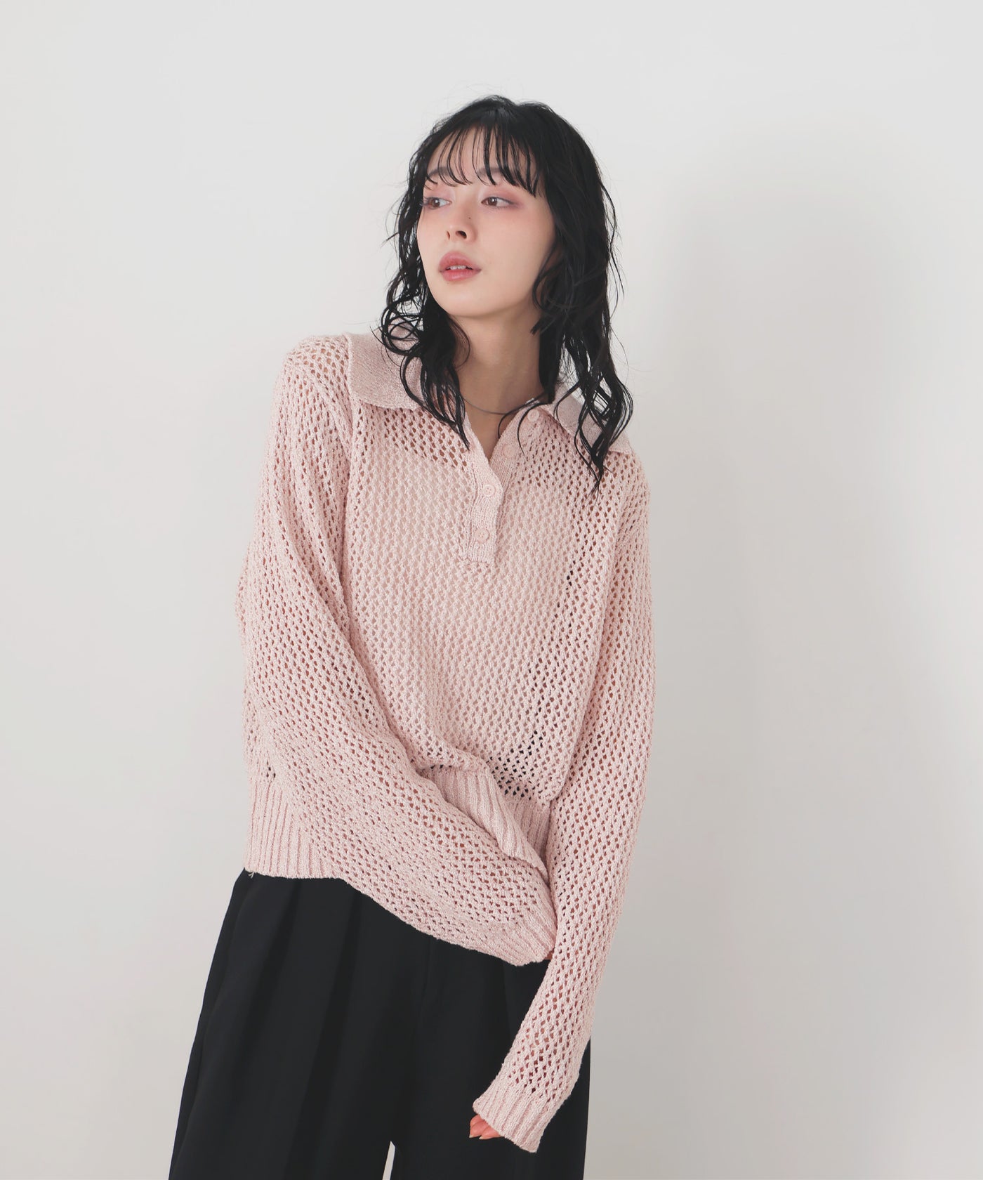 MIXメッシュポロニット – LIAN