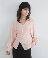 アンサンブル風ニットカーディガン