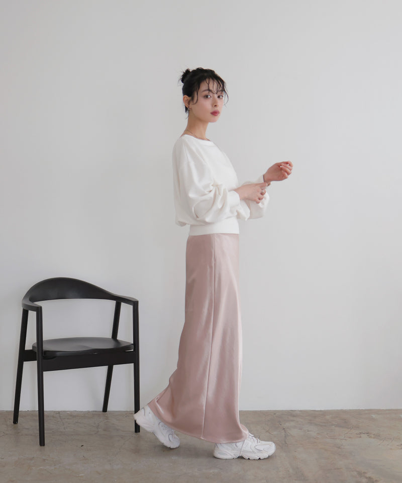 サテンナロースカート – LIAN