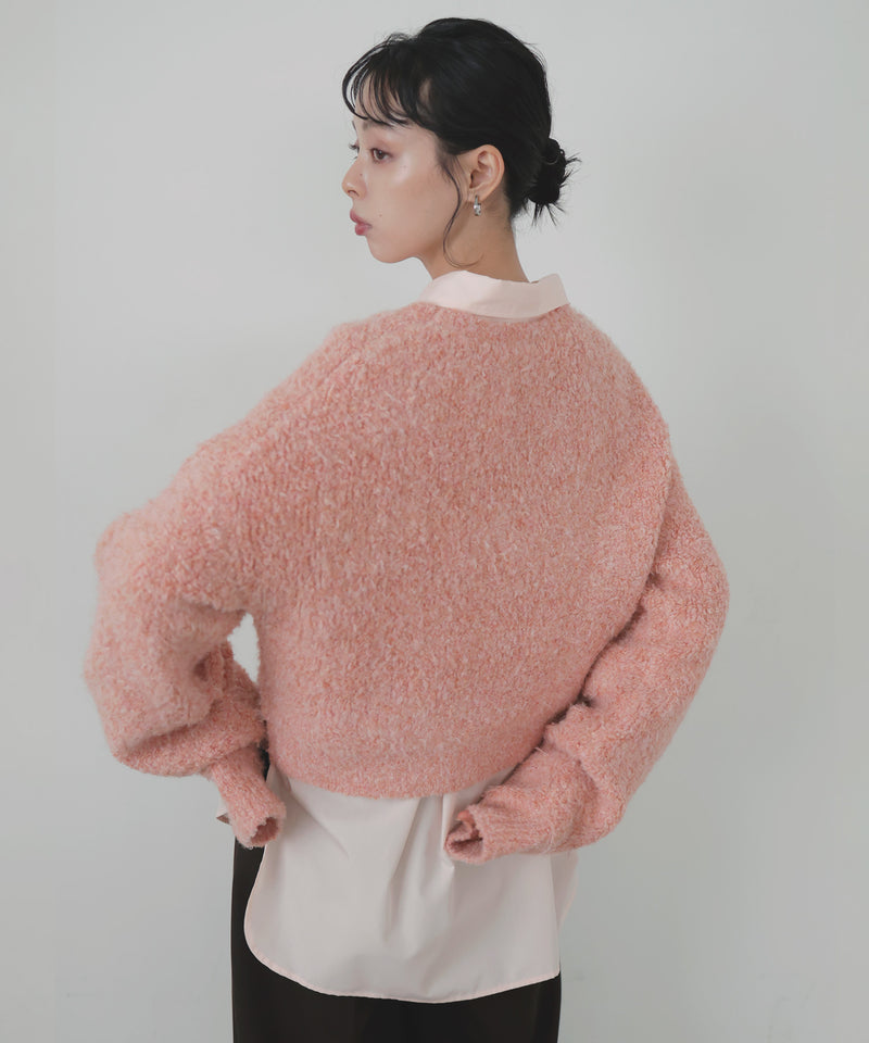 【10月下旬予約商品】　【ayu×LIAN】ボリュームミックスニット
