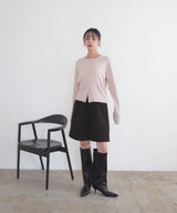 ストールセットクルーネックカーディガン