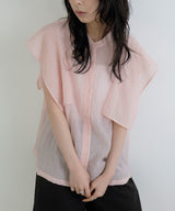 スクエアスリーブブラウス