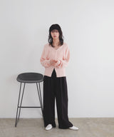 アンサンブル風ニットカーディガン