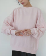 オーバーサイズスウェットプルオーバー