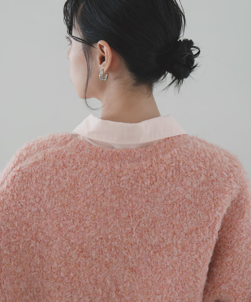 【10月下旬予約商品】　【ayu×LIAN】ボリュームミックスニット