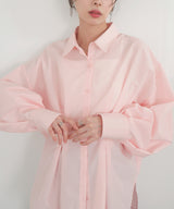 ウエストタックカラーシャツ