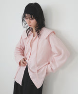 ビックカラーストライプシャツ