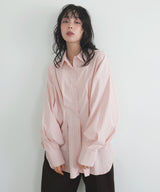 ウエストタックカラーシャツ