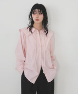 ビックカラーストライプシャツ