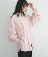 ウエストタックカラーシャツ