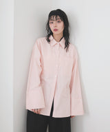 ストライプポケットオーバーシャツ