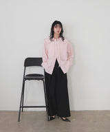 ビックカラーストライプシャツ