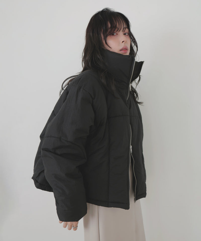 \ 8月22日発売 /【10月下旬予約商品】チェックファイバーショートダウン