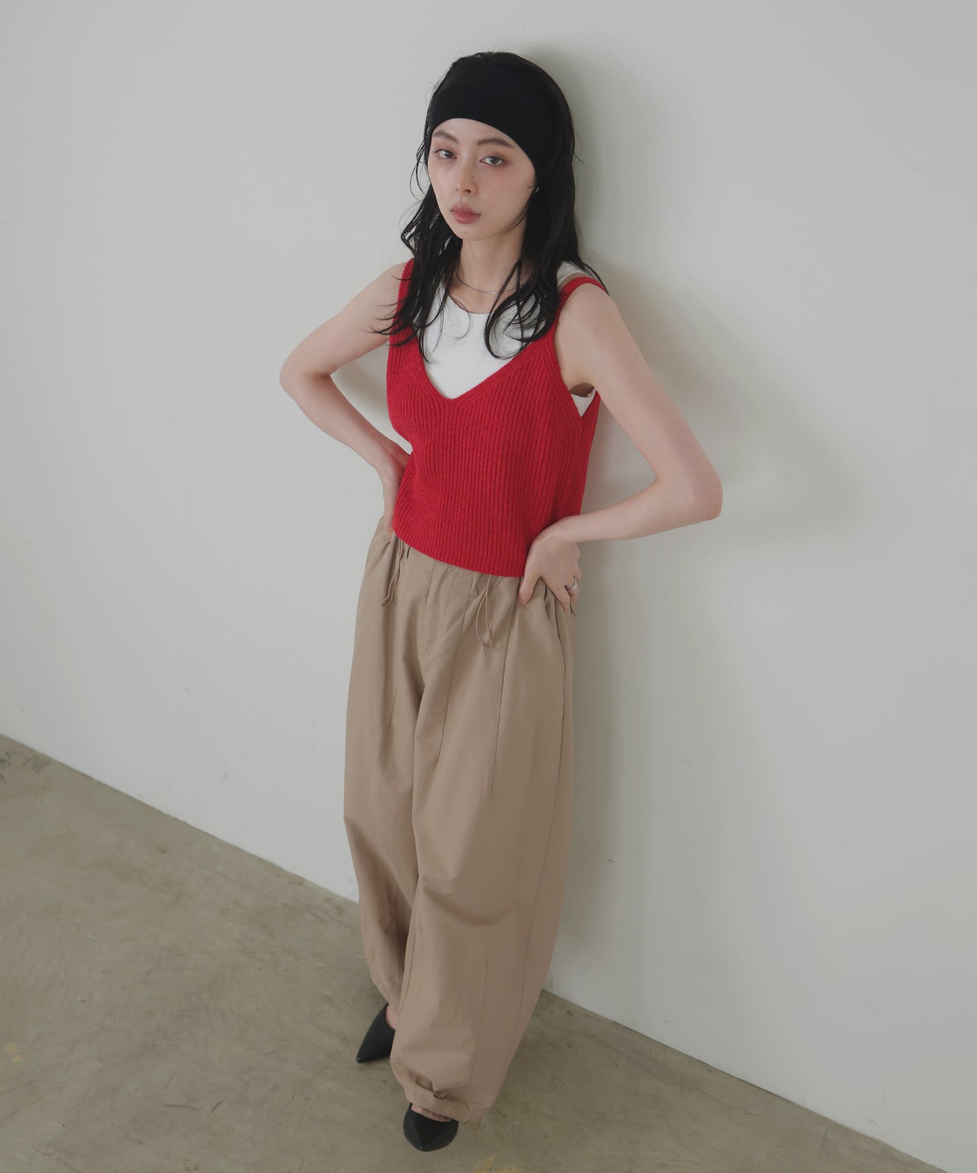 リブニットキャミソール – LIAN