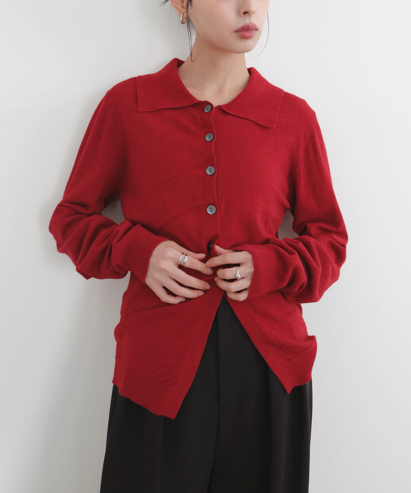 【12月上旬予約商品】フロントドレープポロニット